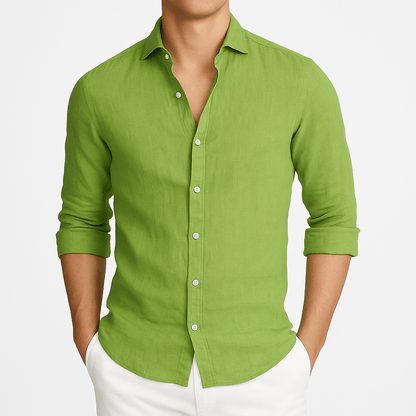 DAVID | CASTLE LINEN SHIRT
