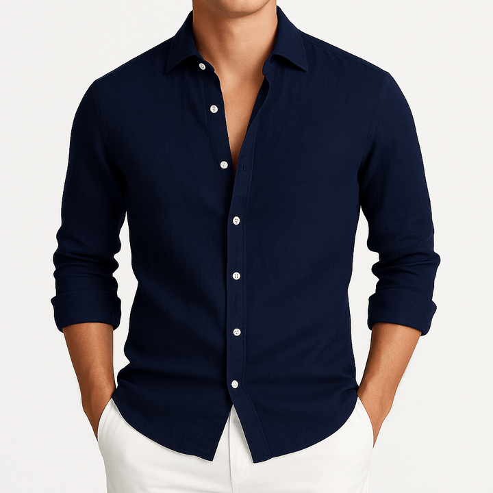 DAVID | CASTLE LINEN SHIRT