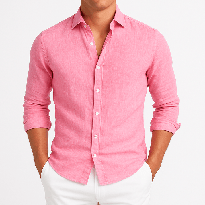DAVID | CASTLE LINEN SHIRT