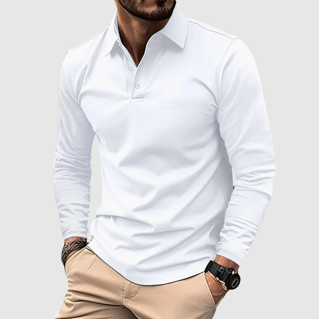 BAXTER | SLEEK COMFORT POLO TOP