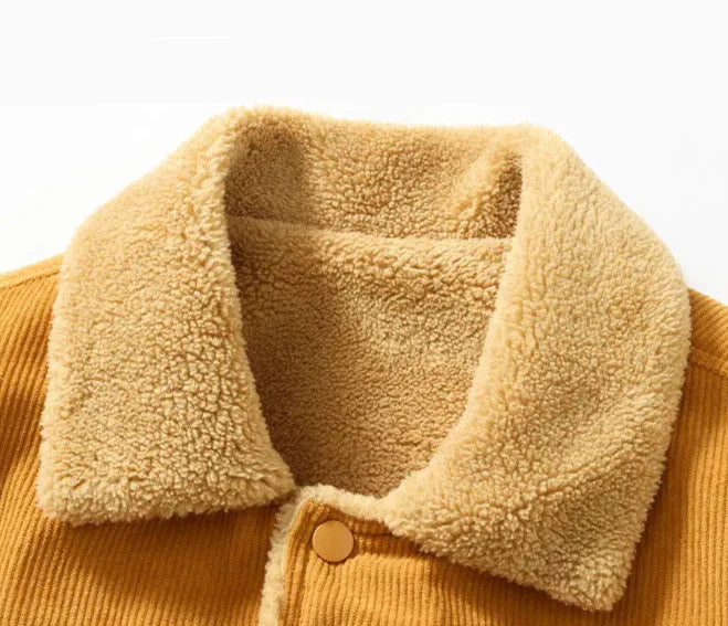 Allan | Premium Corduroy Fleece Jacket