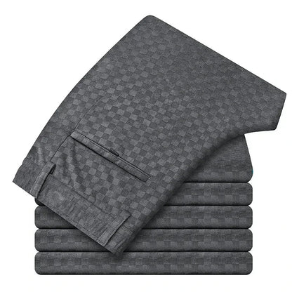Checkered Corduroy Pants