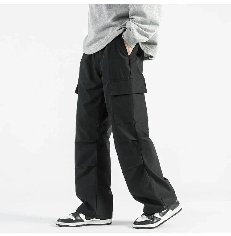 Aubrey Wide-Leg Cargo Pants
