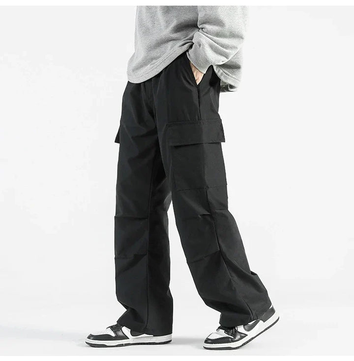 Aubrey Wide-Leg Cargo Pants