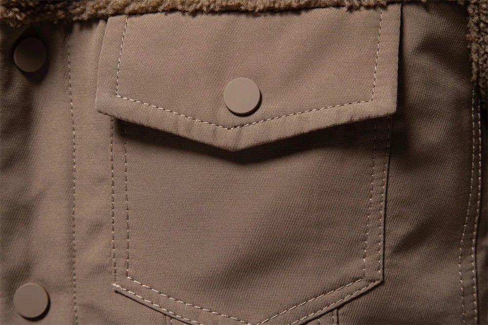 Aaron | Sherpa Fleece Jacket