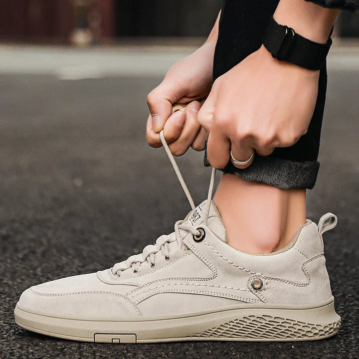 Valentio Genuine Suede Leather Sneaker