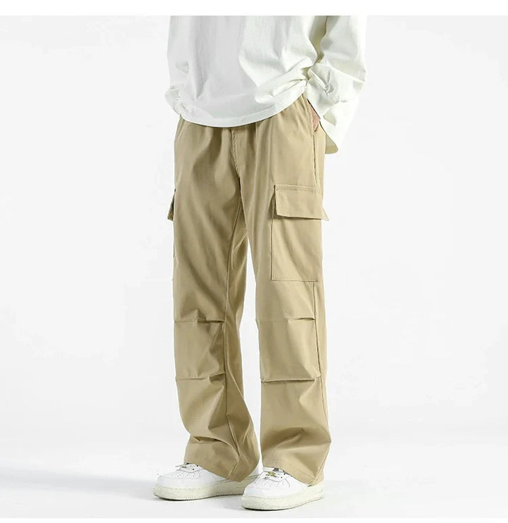 Aubrey Wide-Leg Cargo Pants