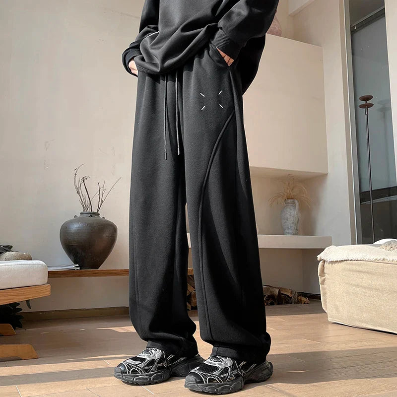 Aim Wide-Leg Sweatpants