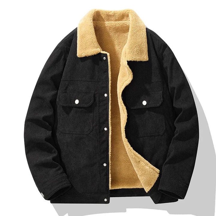 Allan | Premium Corduroy Fleece Jacket