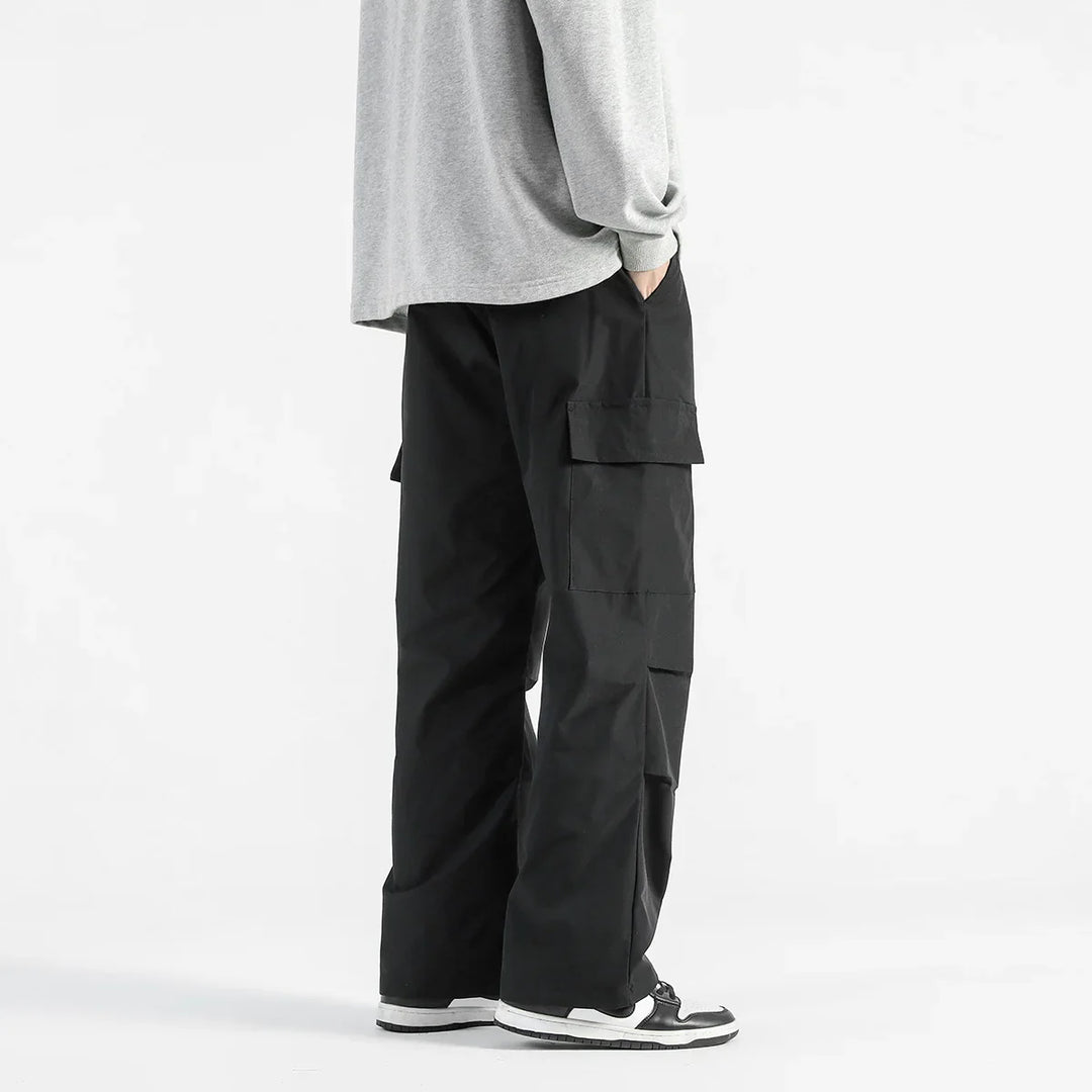 Aubrey Wide-Leg Cargo Pants