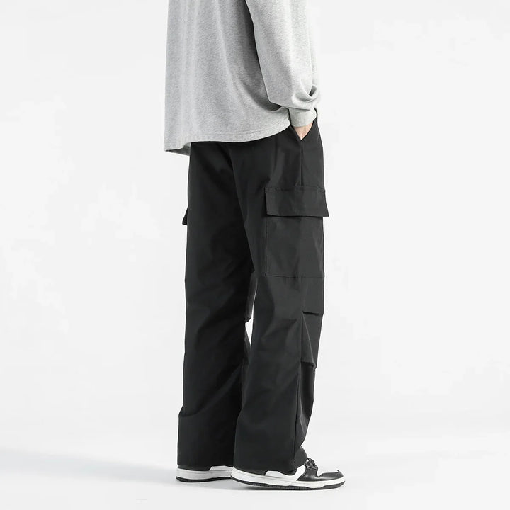 Aubrey Wide-Leg Cargo Pants