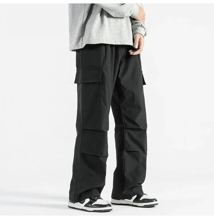 Aubrey Wide-Leg Cargo Pants