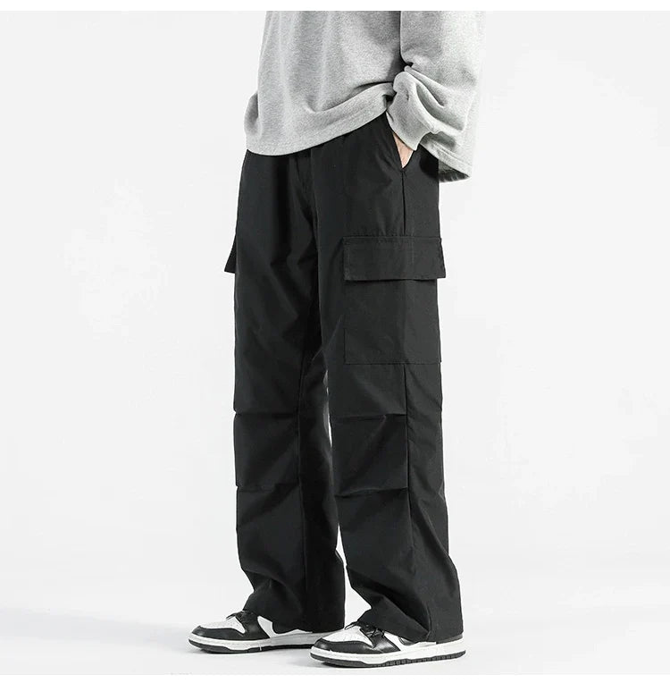 Aubrey Wide-Leg Cargo Pants