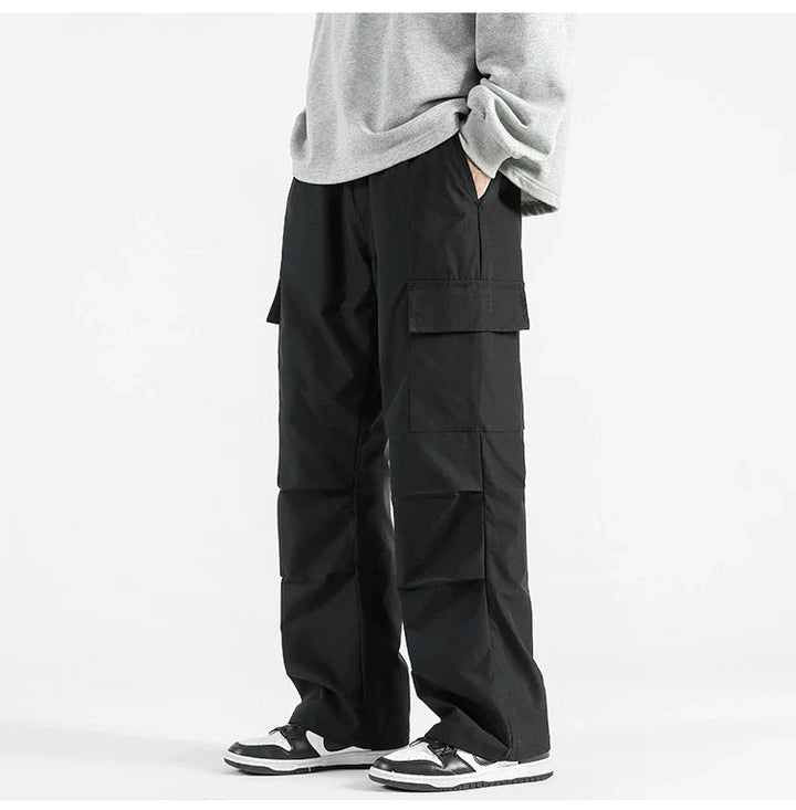 Aubrey Wide-Leg Cargo Pants