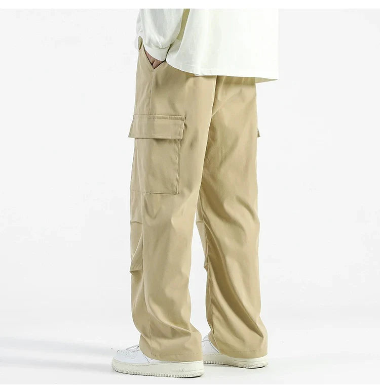 Aubrey Wide-Leg Cargo Pants