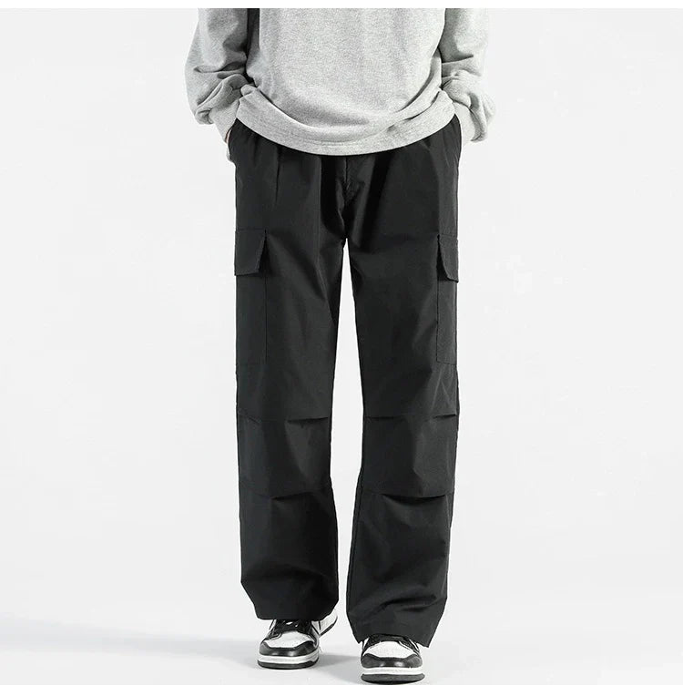 Aubrey Wide-Leg Cargo Pants
