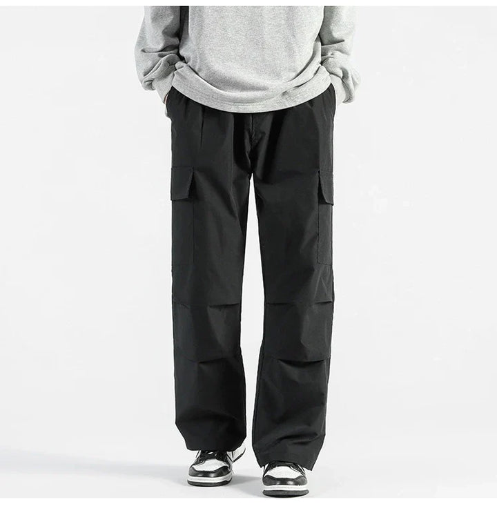 Aubrey Wide-Leg Cargo Pants