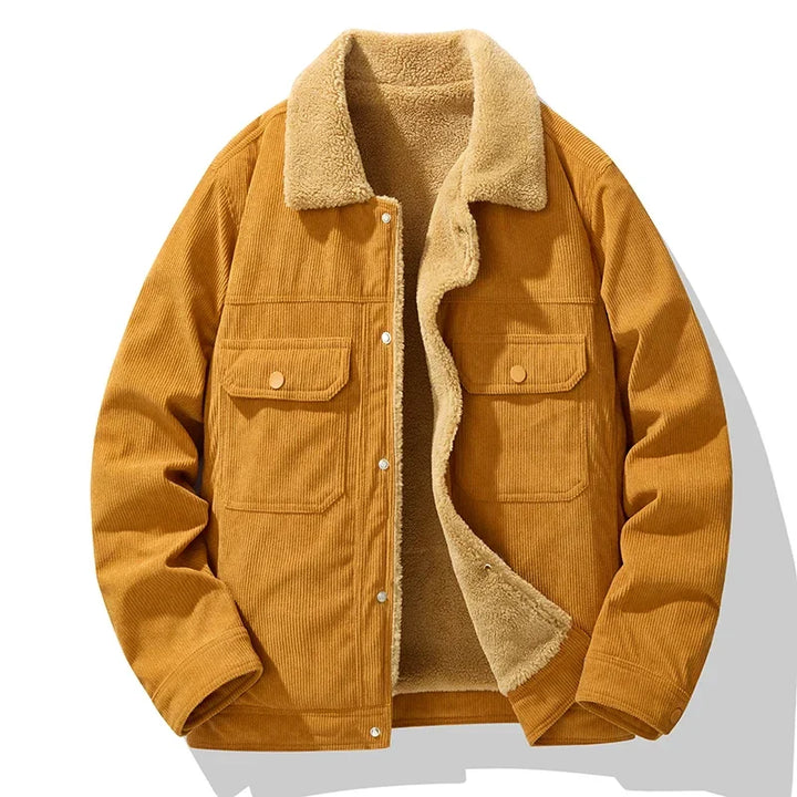 Allan | Premium Corduroy Fleece Jacket