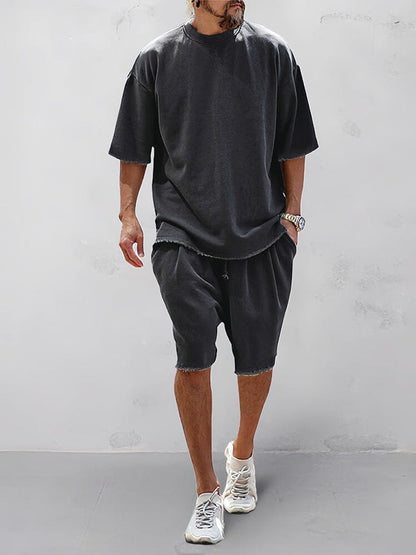 CASUAL | LOOSE FIT SOLID SPORTS SETS