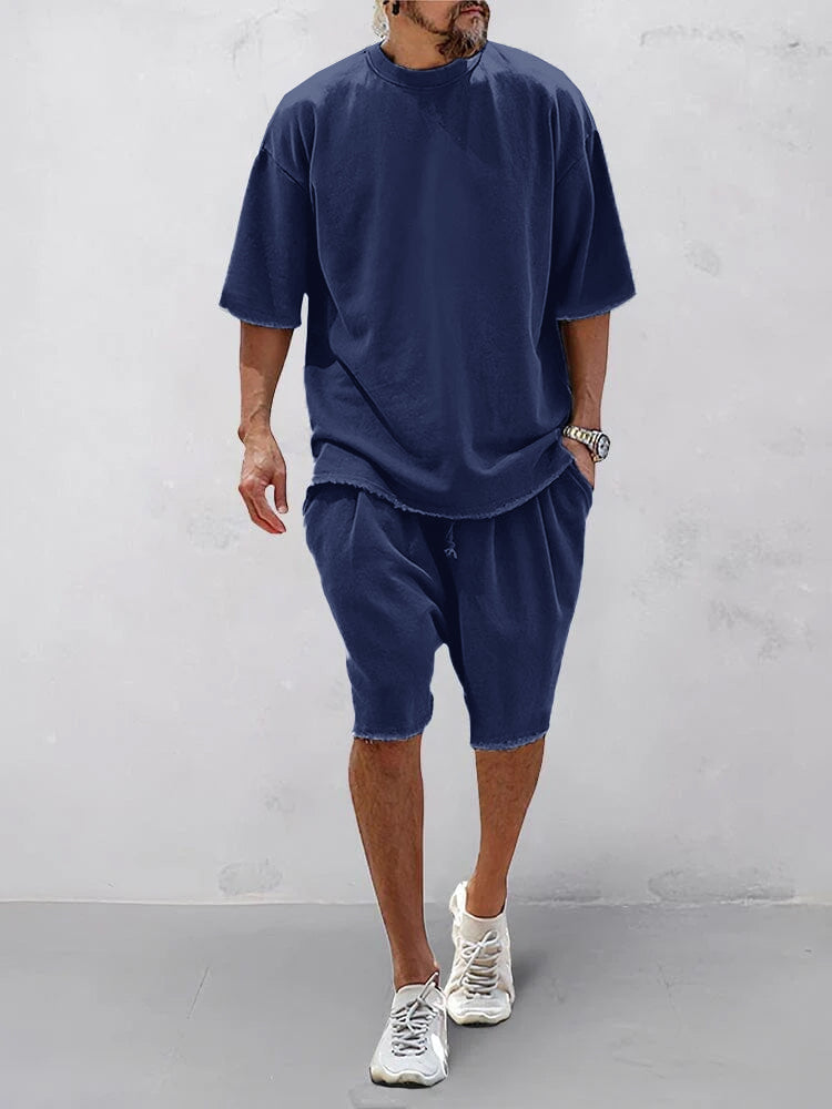 CASUAL | LOOSE FIT SOLID SPORTS SETS