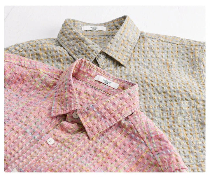 MERCER | BUBBLE-WEAVE SHIRT
