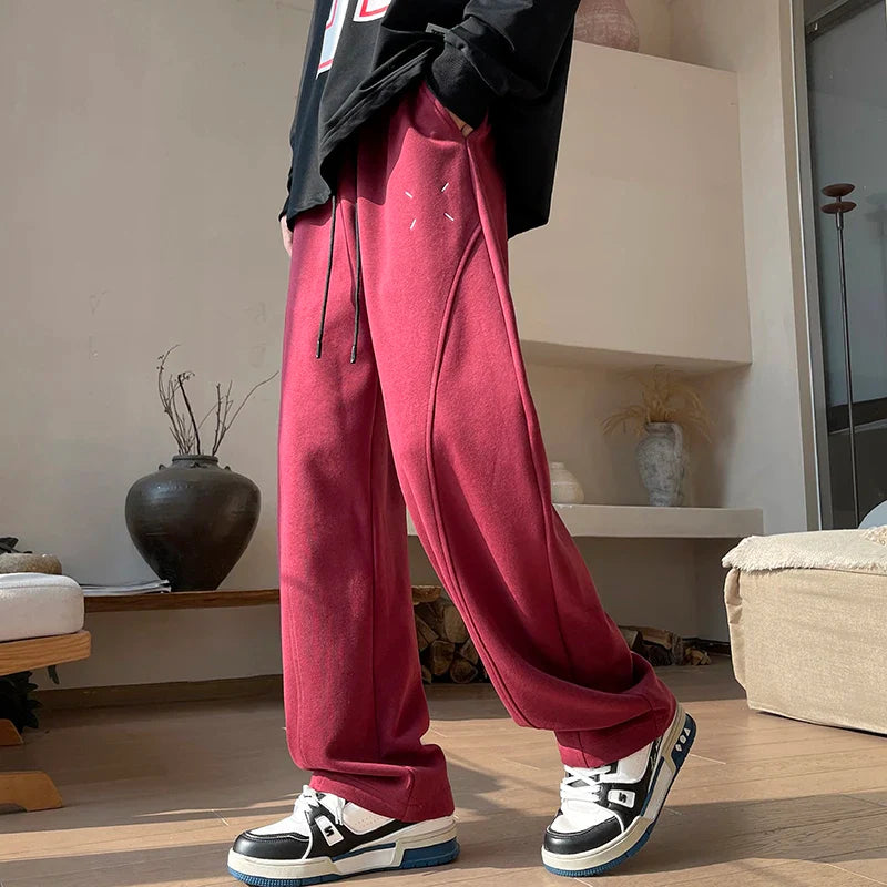 Aim Wide-Leg Sweatpants