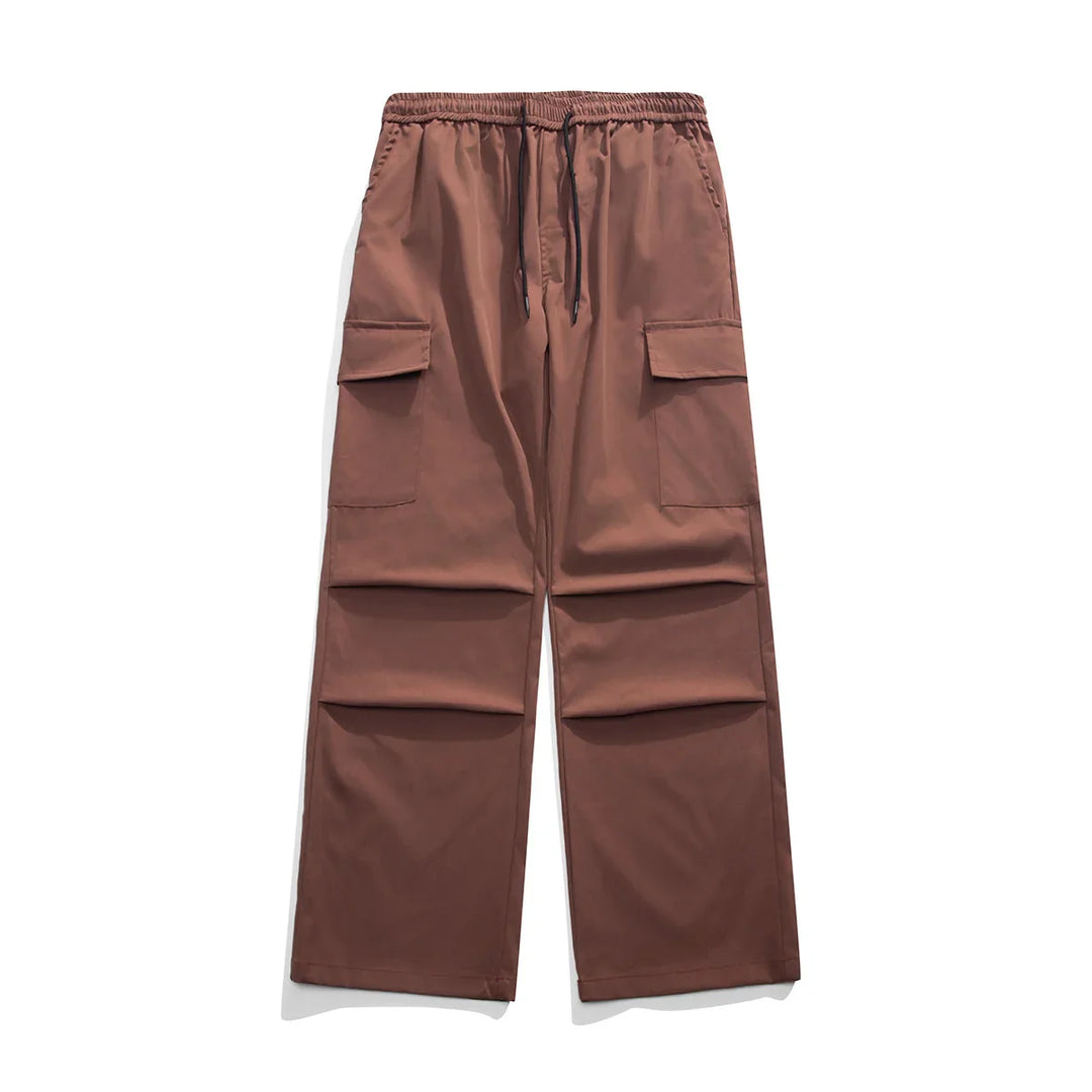 Aubrey Wide-Leg Cargo Pants