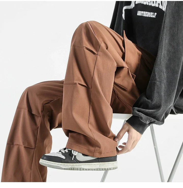 Aubrey Wide-Leg Cargo Pants