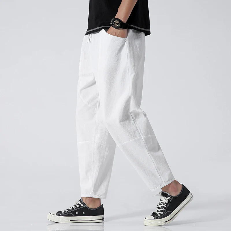 Sendai™ Cropped Cotton Pants