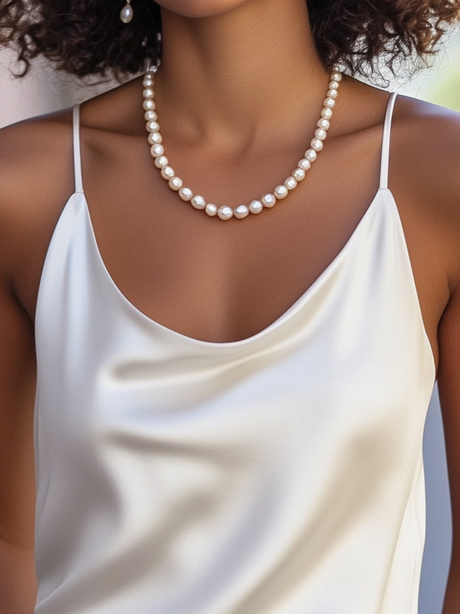 Chic Spaghetti Strap Satin Camisole