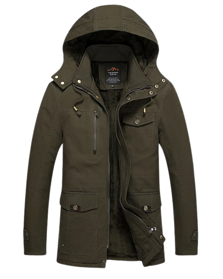 Elegant Cotton Padded Winter Jacket