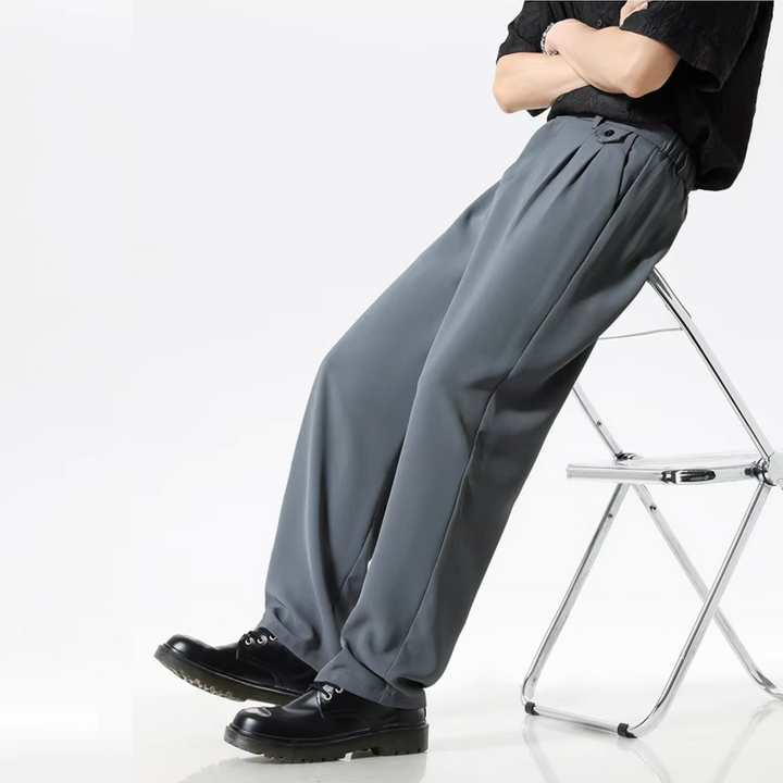 Vincent Relaxed Fit Pleated Pants