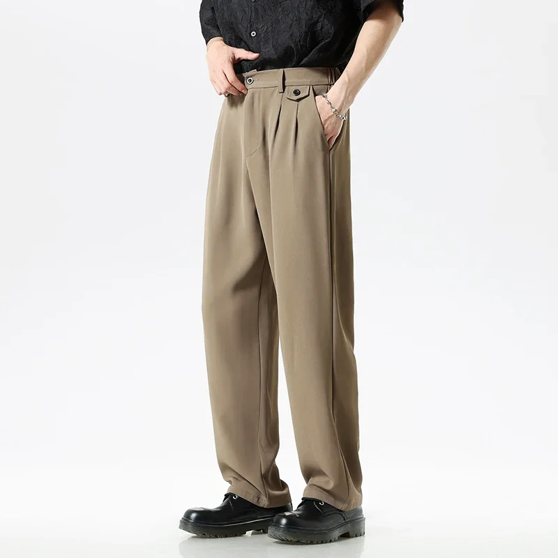Vincent Relaxed Fit Pleated Pants
