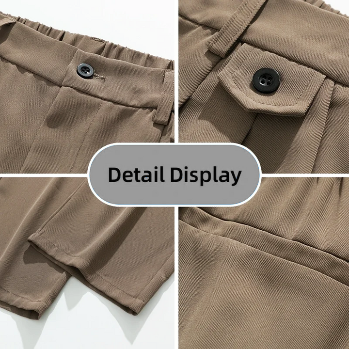 Vincent Relaxed Fit Pleated Pants