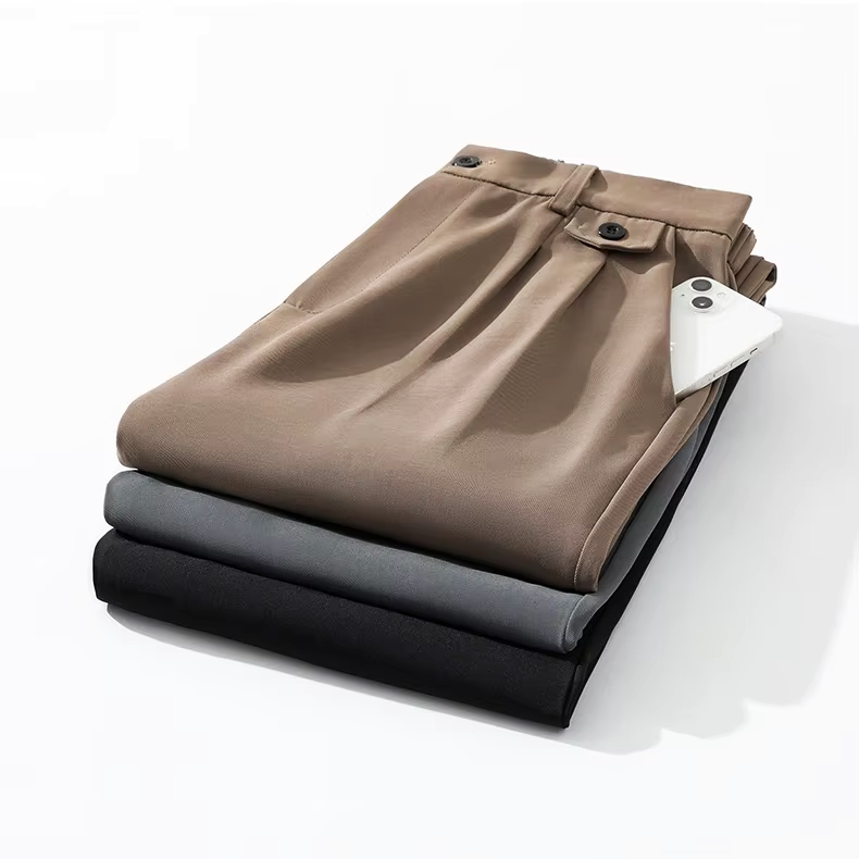 Vincent Relaxed Fit Pleated Pants