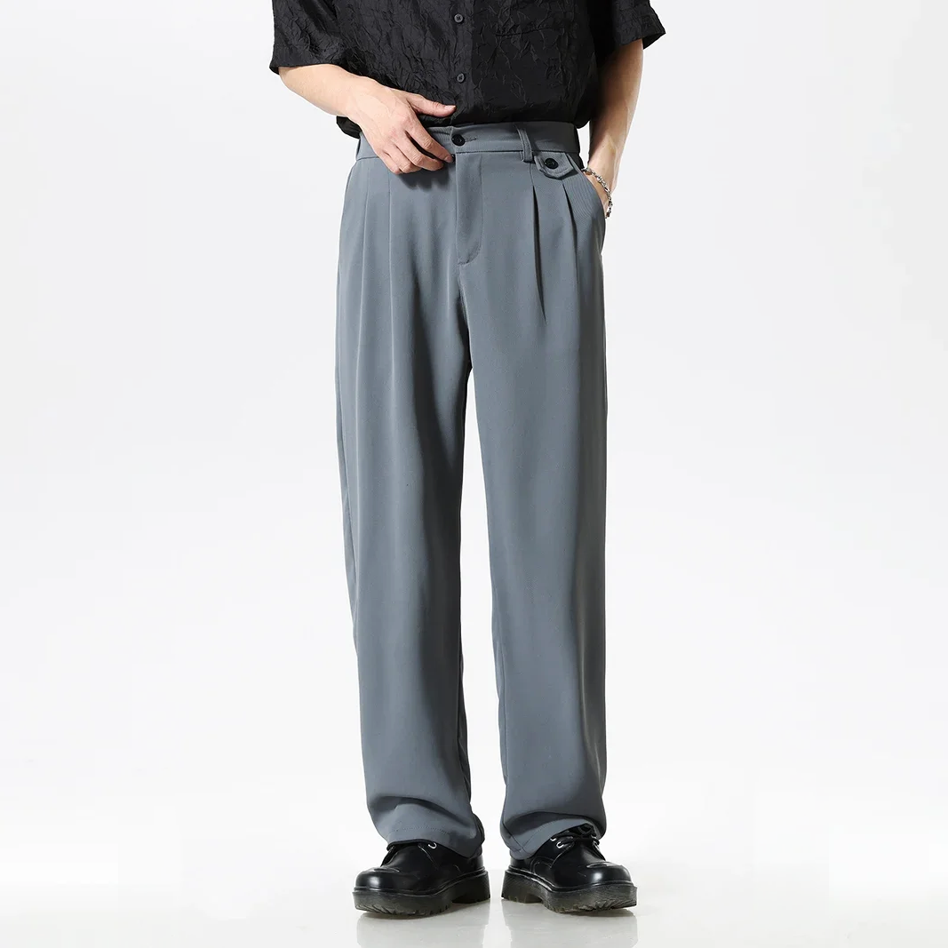 Vincent Relaxed Fit Pleated Pants