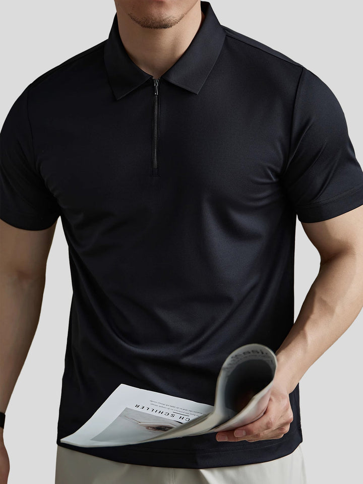 PerformancePro Piqué Short Sleeve Half Zip Polo