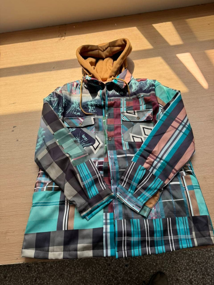 AURA™ | Urban Patchwork Plaid Vest