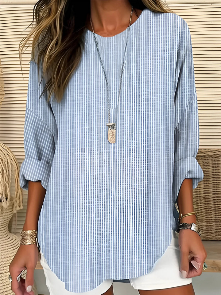 Trendy Striped Blouse
