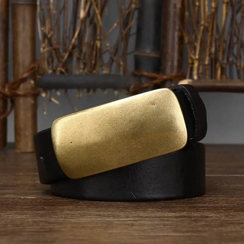 Harrision Forged Brass Leather Belt