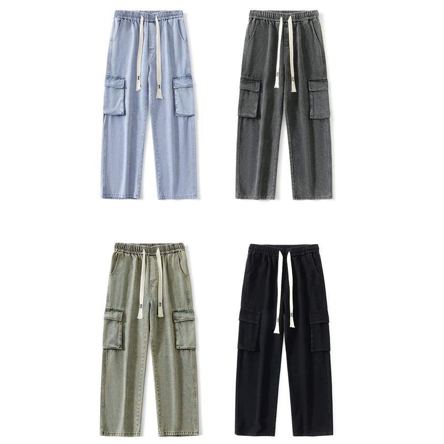 Kaydrax Loose Cargo Jeans