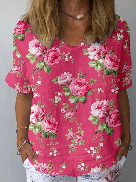 Artistic Floral Shirt
