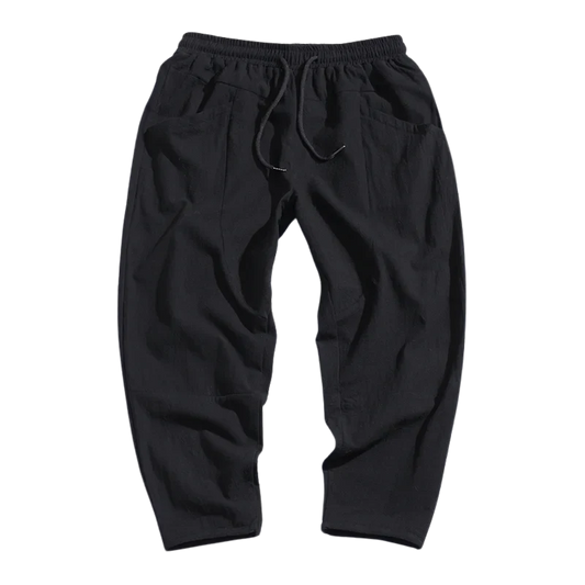 Sendai™ Cropped Cotton Pants