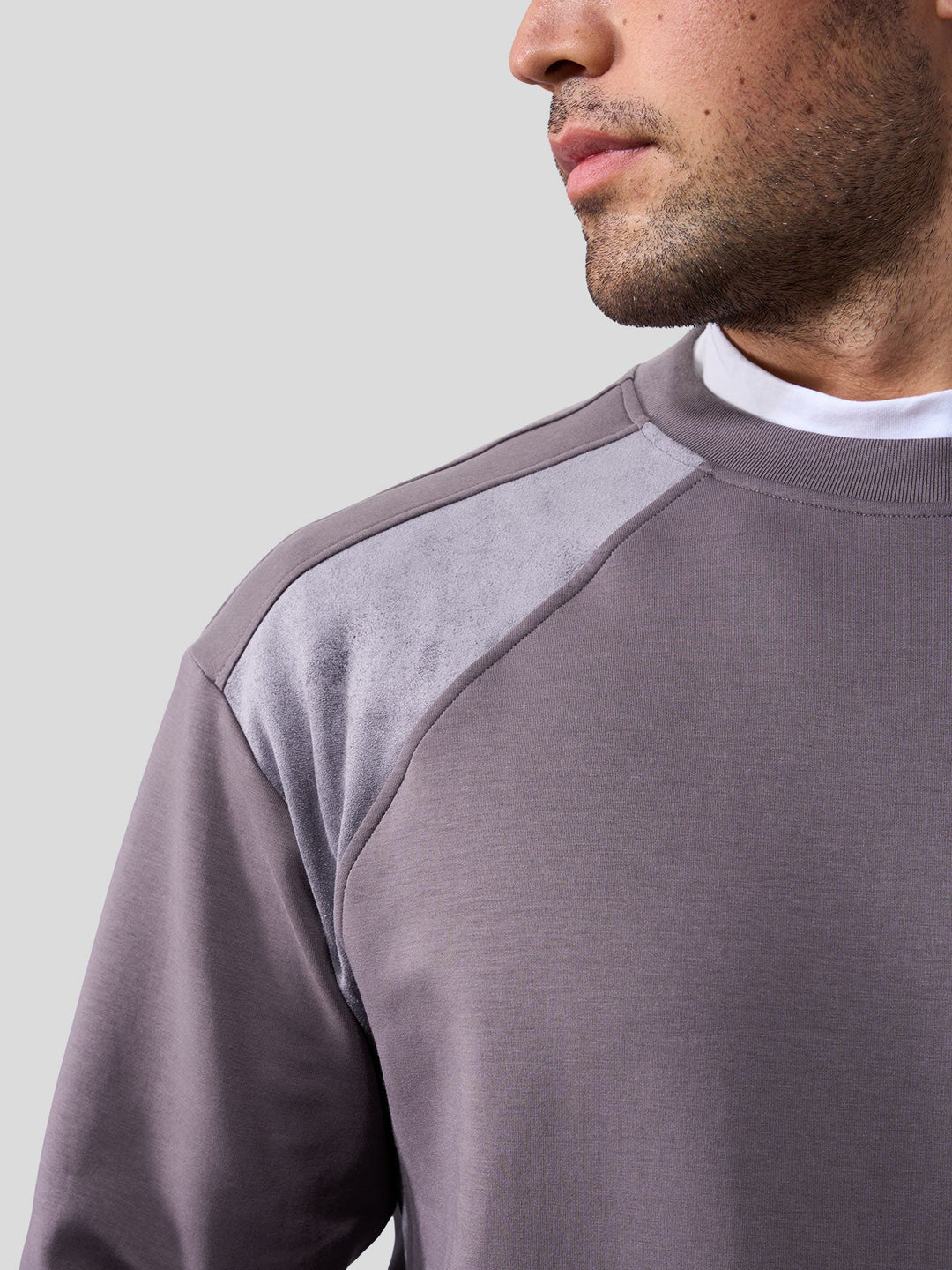 CozySpacer SuedePatch Sweatshirt