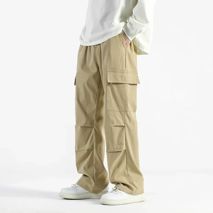 Aubrey Wide-Leg Cargo Pants