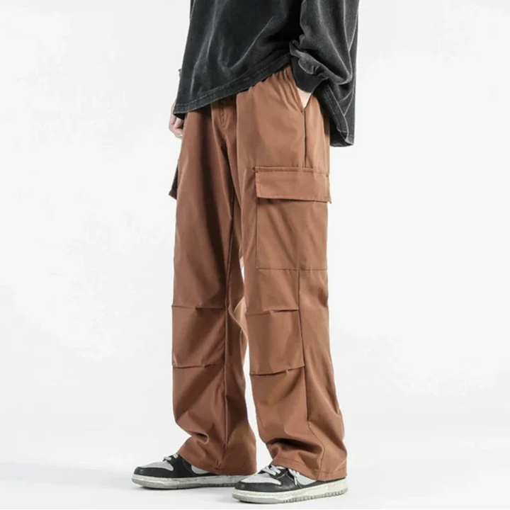 Aubrey Wide-Leg Cargo Pants