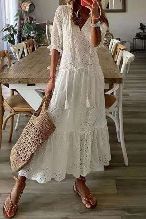 Effortless Floral Maxi Dress