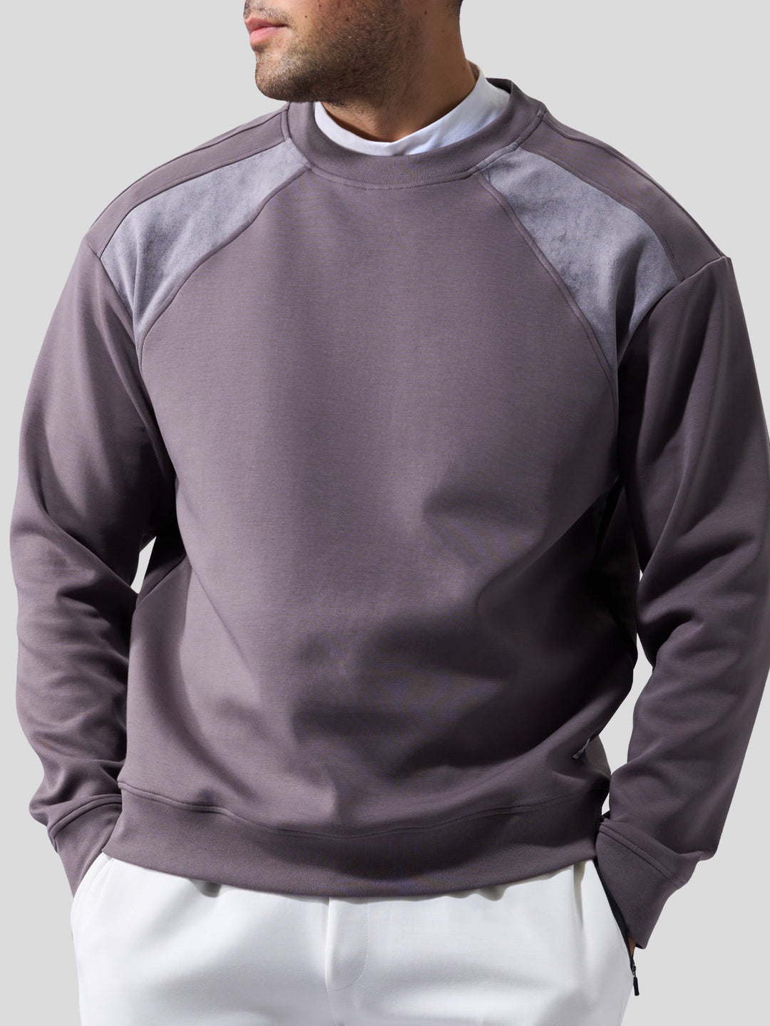 CozySpacer SuedePatch Sweatshirt