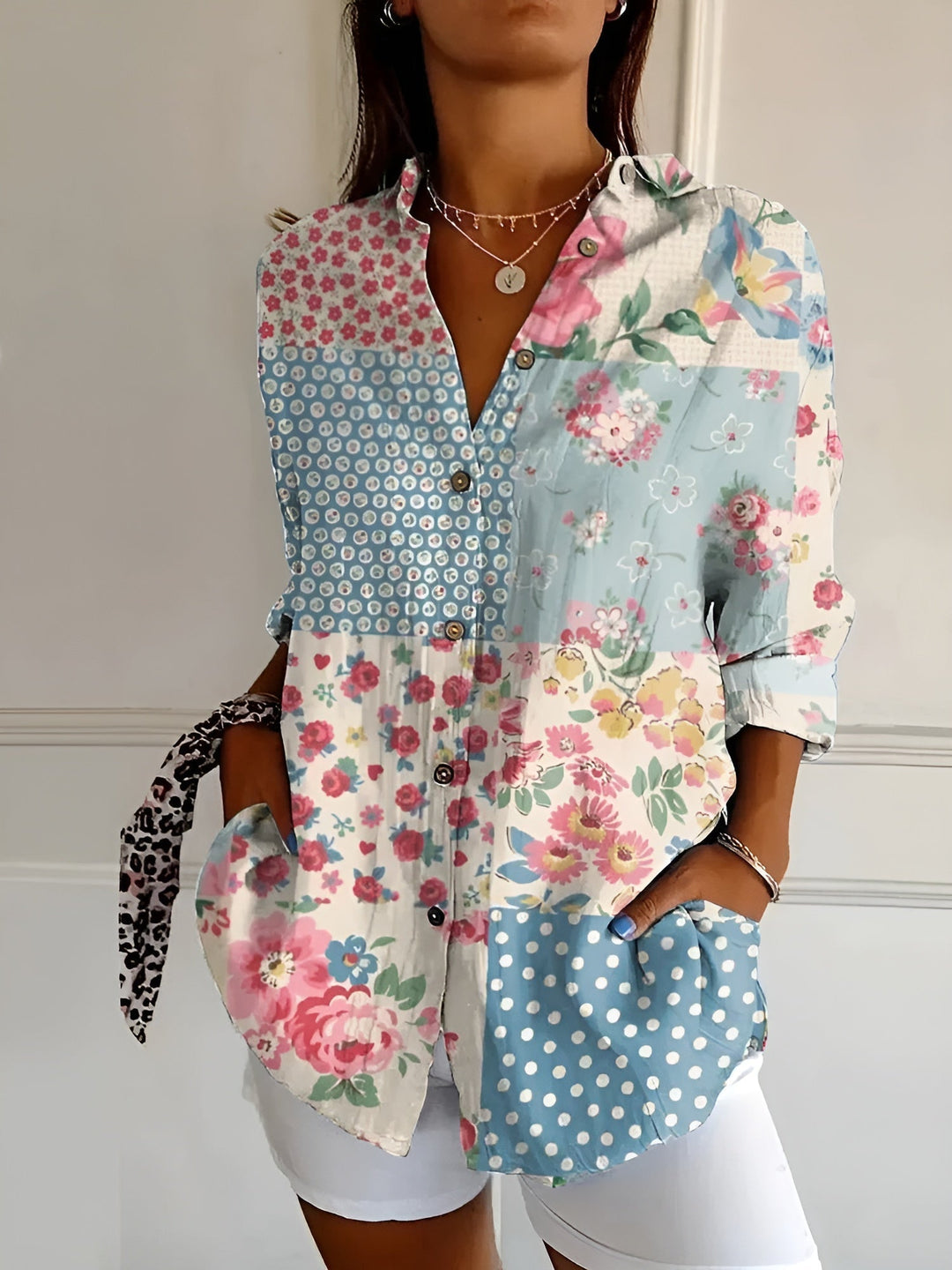 Floral Summer Blouse
