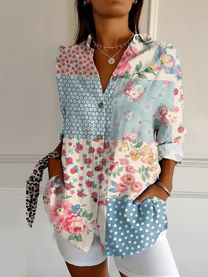 Floral Summer Blouse
